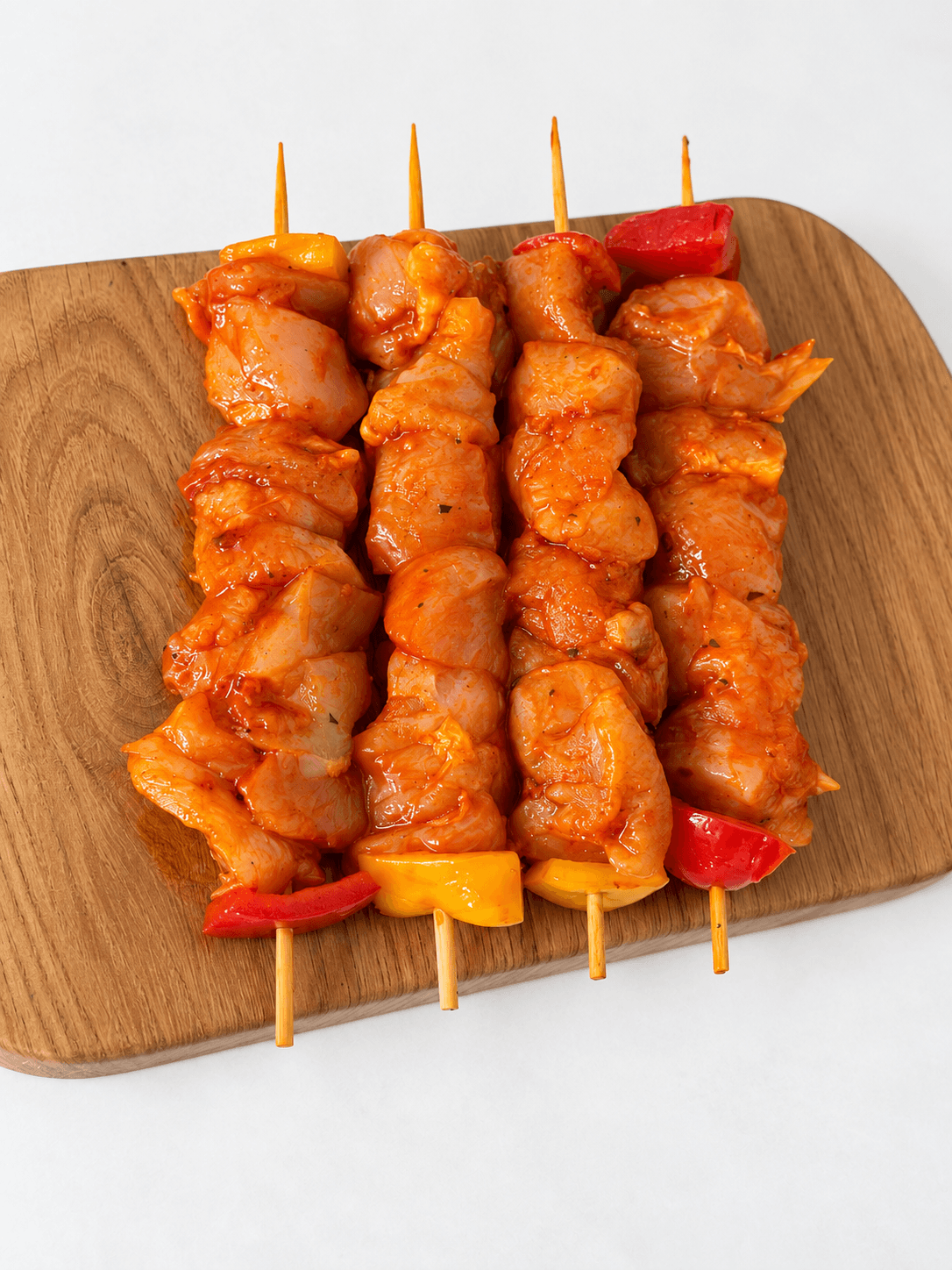 Brochette de poulet barbecue