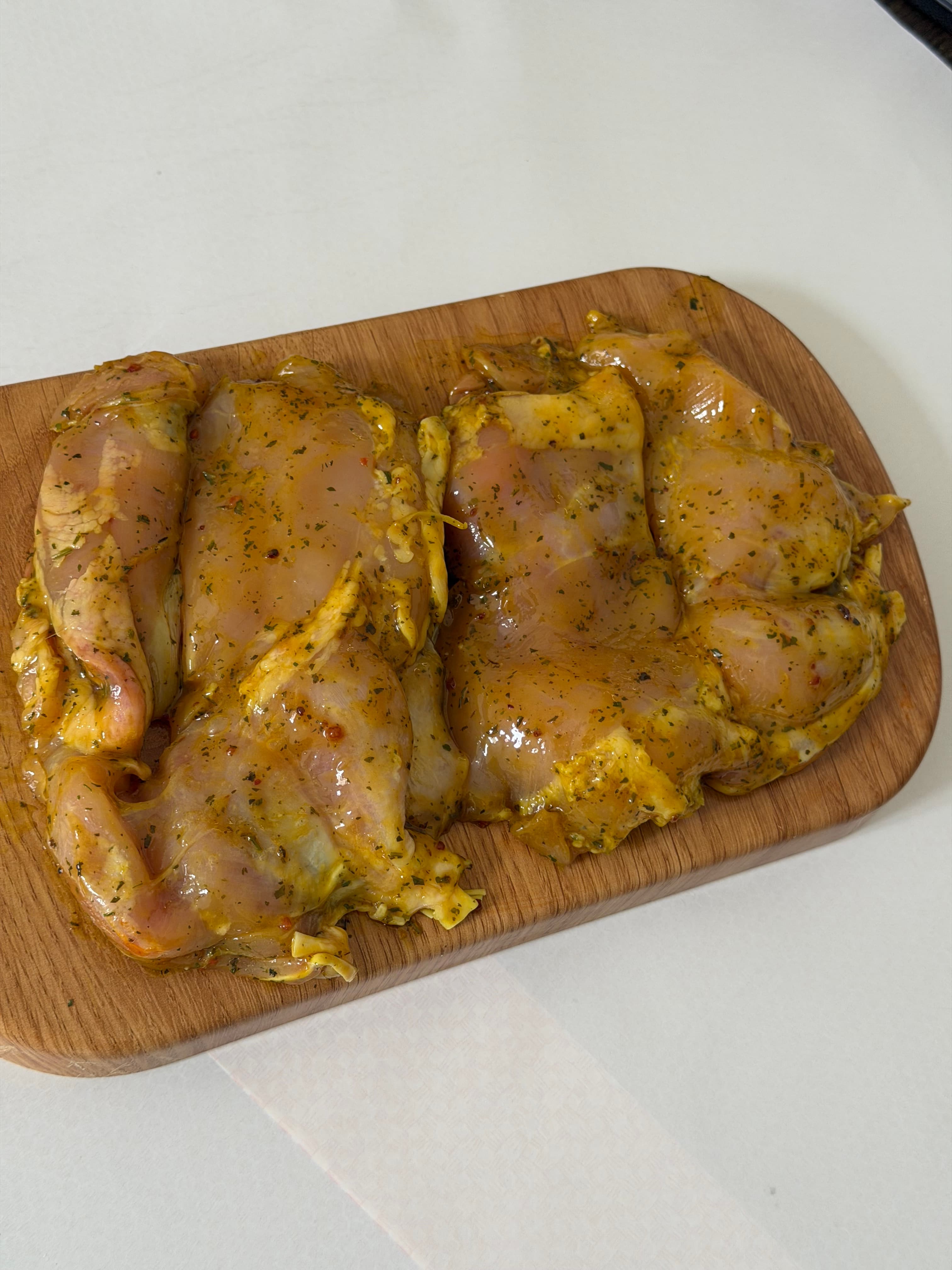 Cuisse de poulet desossé mariné façon thaï